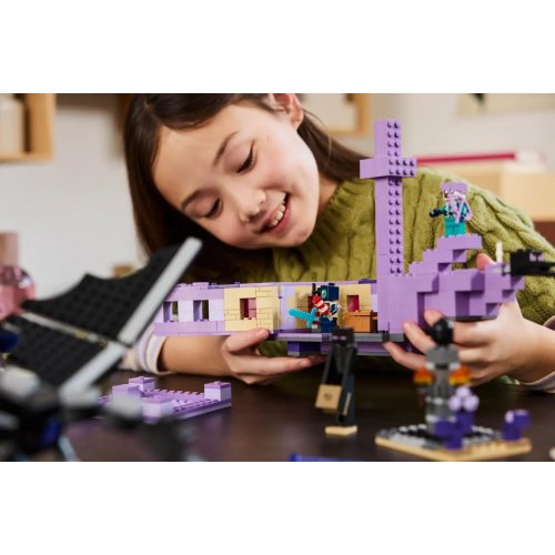 Купить Конструктор LEGO Minecraft Дракон Энда и Корабль Края 657 деталей (21264) - цена в Харькове, Киеве, Днепре, Одессе
в интернет-магазине Telemart фото