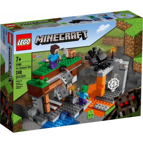 Купить Конструктор LEGO Minecraft Заброшенная шахта 248 деталей (21166) - цена в Харькове, Киеве, Днепре, Одессе
в интернет-магазине Telemart фото