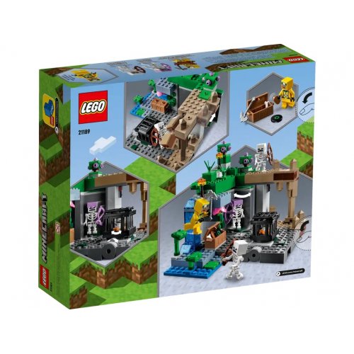 Купить Конструктор LEGO Minecraft Подземелье скелета 364 детали (21189) - цена в Харькове, Киеве, Днепре, Одессе
в интернет-магазине Telemart фото