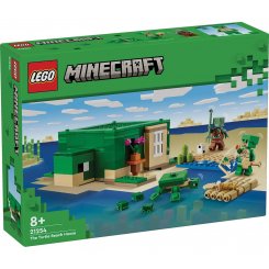 Конструктор LEGO Minecraft Пляжный дом в форме черепахи 234 детали (21254)