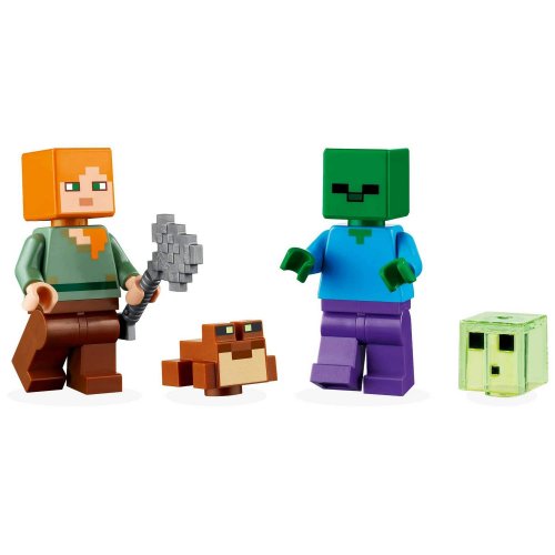 Купить Конструктор LEGO Minecraft Приключения на болоте 65 деталей (21240) - цена в Харькове, Киеве, Днепре, Одессе
в интернет-магазине Telemart фото