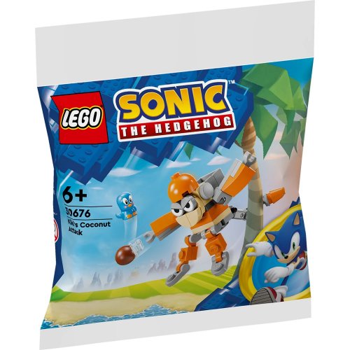 Купить Конструктор LEGO Sonic the Hedgehog Кики и кокосовая атака 42 детали (30676) - цена в Харькове, Киеве, Днепре, Одессе
в интернет-магазине Telemart фото