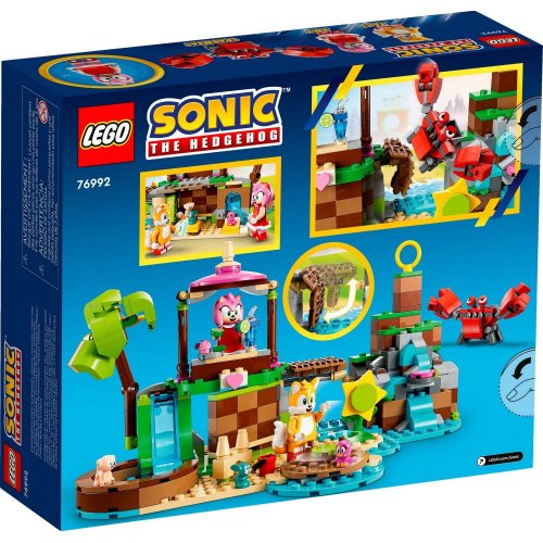 Купить Конструктор LEGO Sonic the Hedgehog Остров Эми для спасения животных 388 деталей (76992) - цена в Харькове, Киеве, Днепре, Одессе
в интернет-магазине Telemart фото