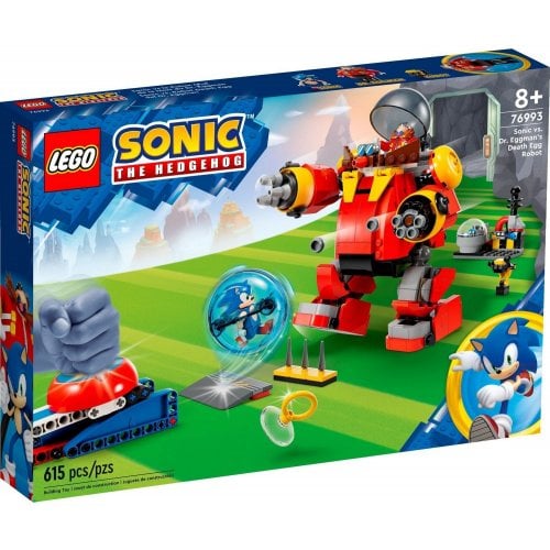 Купить Конструктор LEGO Sonic the Hedgehog Соник против смертельного робота-яйца доктора Эгмана 615 деталей (76993) - цена в Харькове, Киеве, Днепре, Одессе
в интернет-магазине Telemart фото