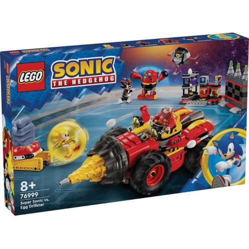 Купить Конструктор LEGO Sonic the Hedgehog Супер Соник против Яйца-бурильщика 590 деталей (76999) - цена в Харькове, Киеве, Днепре, Одессе
в интернет-магазине Telemart фото