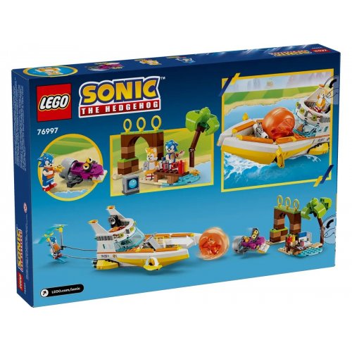 Купить Конструктор LEGO Sonic the Hedgehog Лодка из "Приключений Тейлза" 393 детали (76997) - цена в Харькове, Киеве, Днепре, Одессе
в интернет-магазине Telemart фото