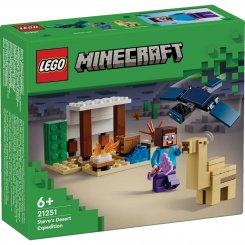 Конструктор LEGO Minecraft Экспедиция Стива в пустыню 75 деталей (21251)