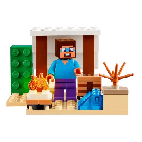 Купить Конструктор LEGO Minecraft Экспедиция Стива в пустыню 75 деталей (21251) - цена в Харькове, Киеве, Днепре, Одессе
в интернет-магазине Telemart фото