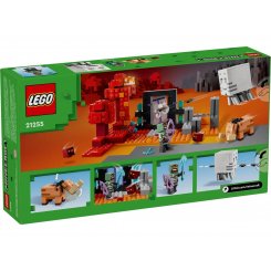 Конструктор LEGO Minecraft Засада у портала в Нижний мир 352 детали (21255)