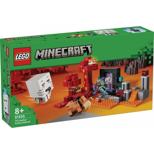 Купить Конструктор LEGO Minecraft Засада у портала в Нижний мир 352 детали (21255) - цена в Харькове, Киеве, Днепре, Одессе
в интернет-магазине Telemart фото