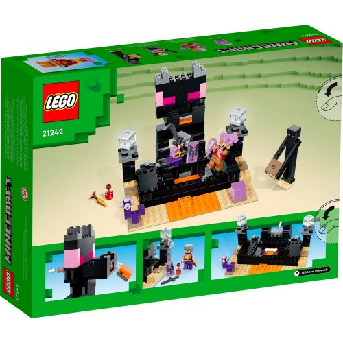 Купить Конструктор LEGO Minecraft Конечная арена 252 детали (21242) - цена в Харькове, Киеве, Днепре, Одессе
в интернет-магазине Telemart фото