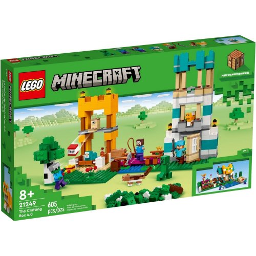 Купить Конструктор LEGO Minecraft Сундук для творчества 4.0 605 деталей (21249) - цена в Харькове, Киеве, Днепре, Одессе
в интернет-магазине Telemart фото