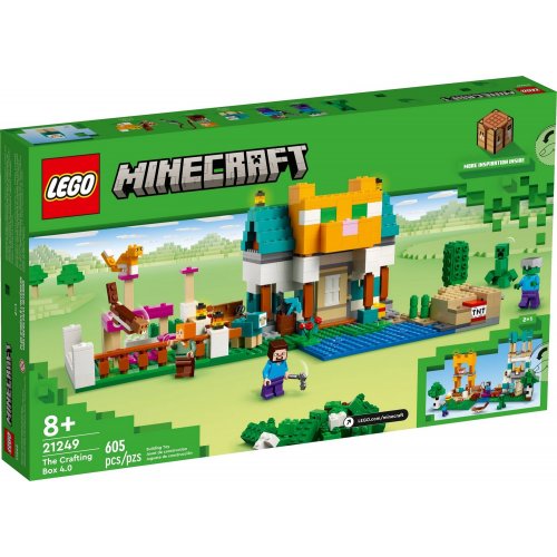 Купить Конструктор LEGO Minecraft Сундук для творчества 4.0 605 деталей (21249) - цена в Харькове, Киеве, Днепре, Одессе
в интернет-магазине Telemart фото