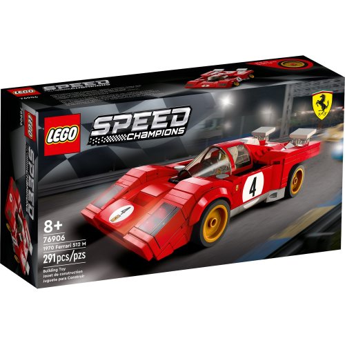 Купить Конструктор LEGO Speed Champions 1970 Ferrari 512 M 291 деталь (76906) - цена в Харькове, Киеве, Днепре, Одессе
в интернет-магазине Telemart фото