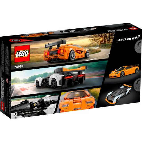 Купить Конструктор LEGO Speed Champions McLaren Solus GT і McLaren F1 LM 581 деталь (76918) - цена в Харькове, Киеве, Днепре, Одессе
в интернет-магазине Telemart фото