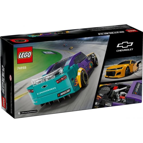 Купить Конструктор LEGO Speed Champions NASCAR Next Gen Chevrolet Camaro ZL1 328 деталей (76935) - цена в Харькове, Киеве, Днепре, Одессе
в интернет-магазине Telemart фото