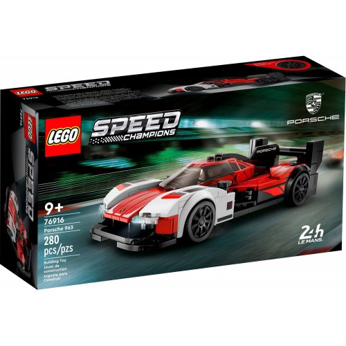 Купить Конструктор LEGO Speed Champions Porsche 963 280 деталей (76916) - цена в Харькове, Киеве, Днепре, Одессе
в интернет-магазине Telemart фото