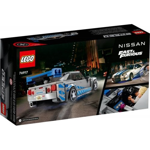 Купить Конструктор LEGO Speed Champions «Двойной форсаж» Nissan Skyline GT-R (R34) 319 деталей (76917) - цена в Харькове, Киеве, Днепре, Одессе
в интернет-магазине Telemart фото