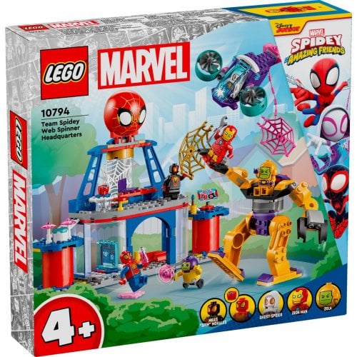 Купить Конструктор LEGO Spidey Паутинная штаб-квартира команды Паука 193 детали (10794) - цена в Харькове, Киеве, Днепре, Одессе
в интернет-магазине Telemart фото