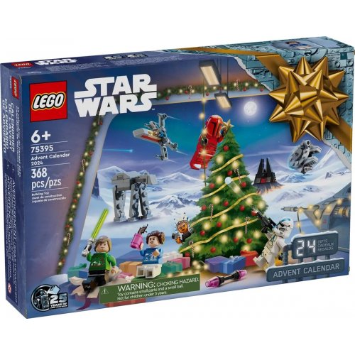 Купити Конструктор LEGO Star Wars Адвент календар 2024 368 деталей (75395) - ціна в Києві, Львові, Вінниці, Хмельницькому, Франківську, Україні | інтернет-магазин TELEMART.UA фото