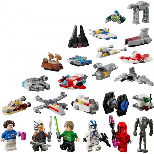 Купити Конструктор LEGO Star Wars Адвент календар 2024 368 деталей (75395) - ціна в Києві, Львові, Вінниці, Хмельницькому, Франківську, Україні | інтернет-магазин TELEMART.UA фото