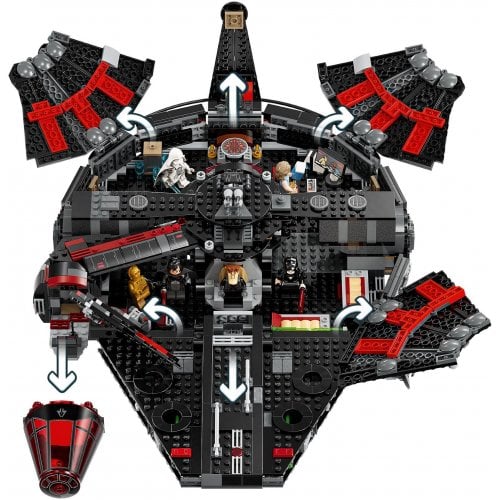 Купити Конструктор LEGO Star Wars Темний Сокіл 1579 деталей (75389) - ціна в Києві, Львові, Вінниці, Хмельницькому, Франківську, Україні | інтернет-магазин TELEMART.UA фото