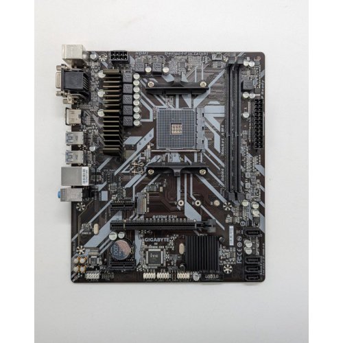 Материнська плата Gigabyte B450M S2H (sAM4, AMD B450) (Відновлено продавцем, 688369) купити з перевіркою сумісності: огляд, характеристики, ціна у Києві, Львові, Вінниці, Хмельницькому, Івано-Франківську, Україні | інтернет-магазин TELEMART.UA фото