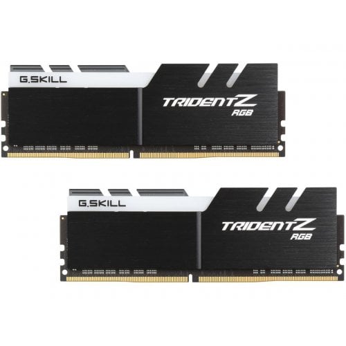 Photo RAM G.Skill DDR4 16GB (2x8GB) 3200Mhz Trident Z RGB (F4-3200C16D-16GTZR)