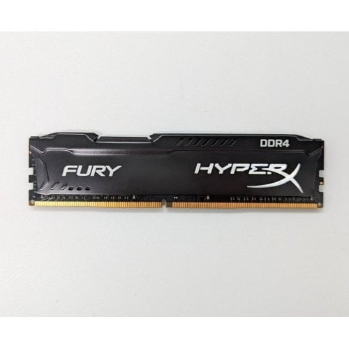 Купить Озу Kingston DDR4 16GB 3200Mhz HyperX Fury Black (HX432C18FB/16) (Восстановлено продавцом, 688571) с проверкой совместимости: обзор, характеристики, цена в Киеве, Днепре, Одессе, Харькове, Украине | интернет-магазин TELEMART.UA фото