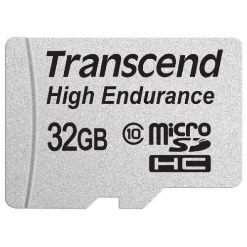 Карта пам'яті Transcend microSDHC High Endurance 32GB Class 10 (с адаптером) (TS32GUSDHC10V) купити в Україні | Telemart фото