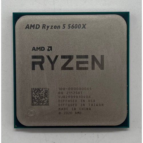 Купить Процессор AMD Ryzen 5 5600X 3.7(4.6)GHz 32MB sAM4 Tray (100-000000065) (Восстановлено продавцом, 689159) с проверкой совместимости: обзор, характеристики, цена в Киеве, Днепре, Одессе, Харькове, Украине | интернет-магазин TELEMART.UA фото