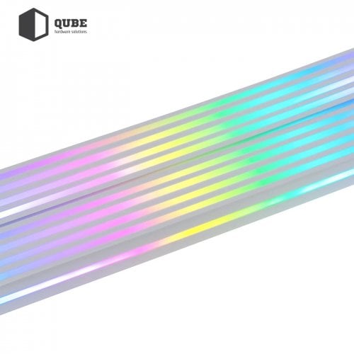 Купить Кастомный кабель питания QUBE 12 + 4pin to 2 x 8pin VGA RGB (12+4PINVGARGBW) White - цена в Харькове, Киеве, Днепре, Одессе
в интернет-магазине Telemart фото