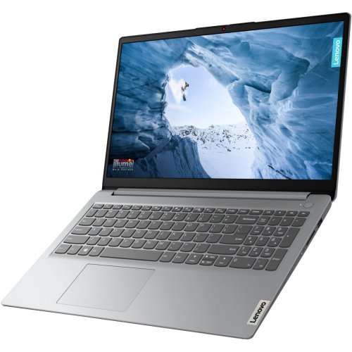 Купить Ноутбук Lenovo IdeaPad 1 15IAU7 (82QD00H1RA) Cloud Grey - цена в Харькове, Киеве, Днепре, Одессе
в интернет-магазине Telemart фото