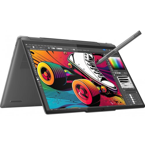 Купити Ноутбук Lenovo Yoga 7 2-in-1 14IML9 (83DJ00CJRA) Storm Grey - ціна в Києві, Львові, Вінниці, Хмельницькому, Франківську, Україні | інтернет-магазин TELEMART.UA фото