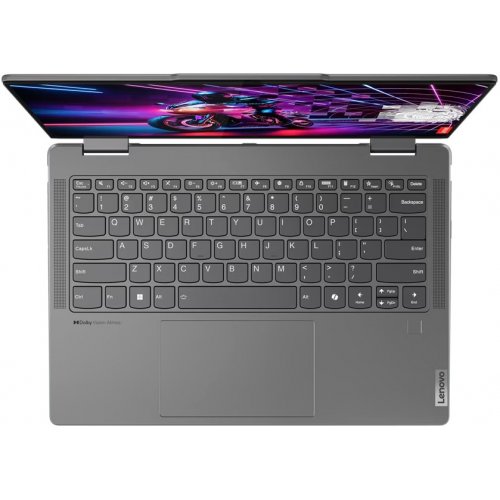 Купити Ноутбук Lenovo Yoga 7 2-in-1 14AHP9 (83DK002ARA) Storm Grey - ціна в Києві, Львові, Вінниці, Хмельницькому, Франківську, Україні | інтернет-магазин TELEMART.UA фото