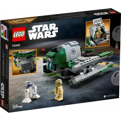 Купити Конструктор LEGO Star Wars Джедайський винищувач Йоди 253 деталі (75360) - ціна в Києві, Львові, Вінниці, Хмельницькому, Франківську, Україні | інтернет-магазин TELEMART.UA фото