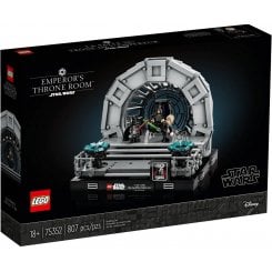 Конструктор LEGO Star Wars Діорама «Тронна зала імператора» 807 деталей (75352)