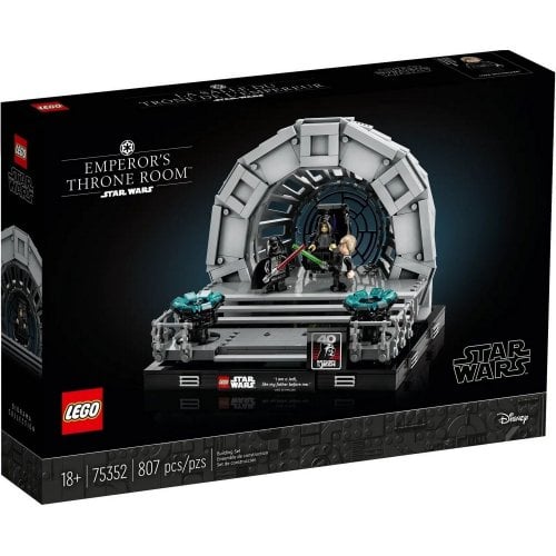 Купити Конструктор LEGO Star Wars Діорама «Тронна зала імператора» 807 деталей (75352) - ціна в Києві, Львові, Вінниці, Хмельницькому, Франківську, Україні | інтернет-магазин TELEMART.UA фото