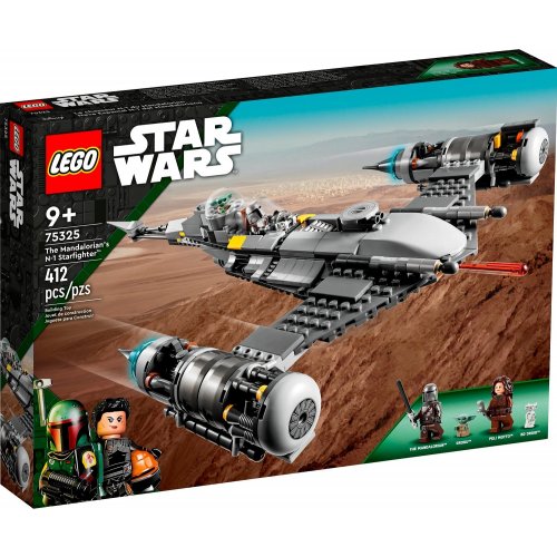 Купити Конструктор LEGO Star Wars Мандалорський зоряний винищувач N-1 412 деталей (75325) - ціна в Києві, Львові, Вінниці, Хмельницькому, Франківську, Україні | інтернет-магазин TELEMART.UA фото