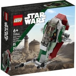 Конструктор LEGO Star Wars Мікровинищувач зореліт Боба Фетта 85 деталей (75344)