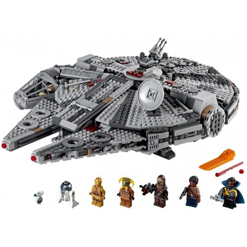 Купити Конструктор LEGO Star Wars Сокіл Тисячоліття 1353 деталі (75257) - ціна в Києві, Львові, Вінниці, Хмельницькому, Франківську, Україні | інтернет-магазин TELEMART.UA фото