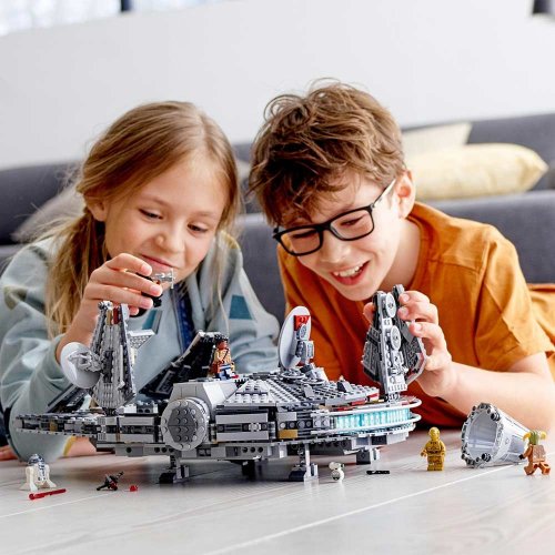 Купити Конструктор LEGO Star Wars Сокіл Тисячоліття 1353 деталі (75257) - ціна в Києві, Львові, Вінниці, Хмельницькому, Франківську, Україні | інтернет-магазин TELEMART.UA фото