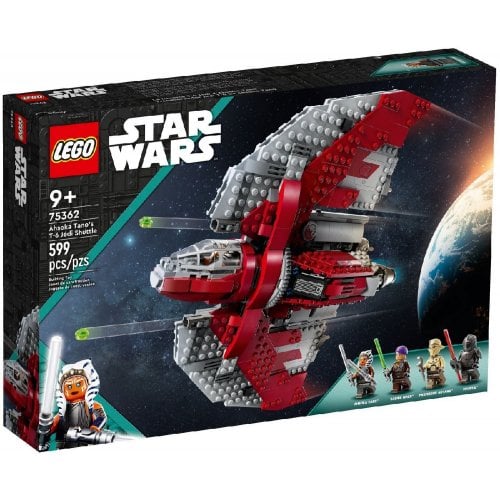 Купити Конструктор LEGO Star Wars Шатл джедаїв T-6 Асоки Тано 599 деталей (75362) - ціна в Києві, Львові, Вінниці, Хмельницькому, Франківську, Україні | інтернет-магазин TELEMART.UA фото