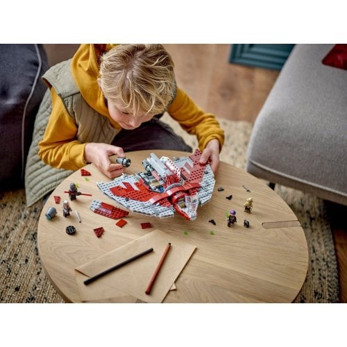 Купити Конструктор LEGO Star Wars Шатл джедаїв T-6 Асоки Тано 599 деталей (75362) - ціна в Києві, Львові, Вінниці, Хмельницькому, Франківську, Україні | інтернет-магазин TELEMART.UA фото