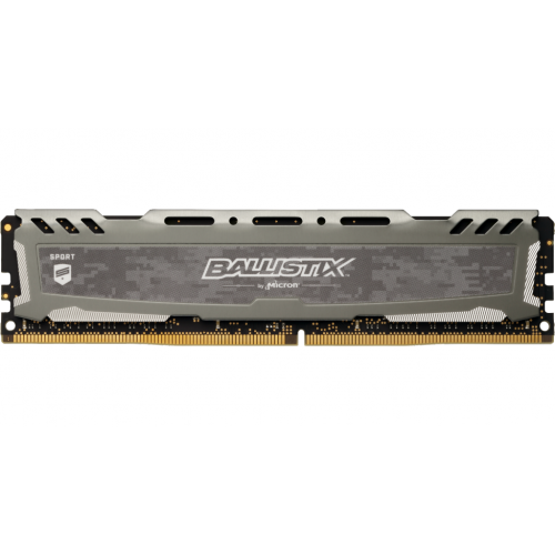 Купить Озу Crucial DDR4 8GB 3000Mhz Ballistix Sport LT Gray (BLS8G4D30AESBK) (Восстановлено продавцом, 689341) с проверкой совместимости: обзор, характеристики, цена в Киеве, Днепре, Одессе, Харькове, Украине | интернет-магазин TELEMART.UA фото