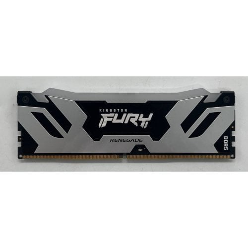 Озп Kingston DDR5 16GB 7200Mhz FURY Renegade RGB Black (KF572C38RSA-16) (Відновлено продавцем, 689402) купити з перевіркою сумісності: огляд, характеристики, ціна у Києві, Львові, Вінниці, Хмельницькому, Івано-Франківську, Україні | інтернет-магазин TELEMART.UA фото