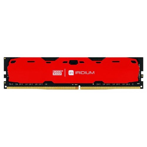 Фото ОЗП GoodRAM DDR4 8GB 2400Mhz IRDM Red (IR-R2400D464L15S/8G)