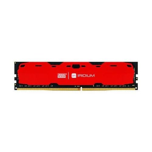 Фото ОЗП GoodRAM DDR4 8GB (2x4GB) 2400Mhz IRDM Red (IR-R2400D464L15S/8GDC)