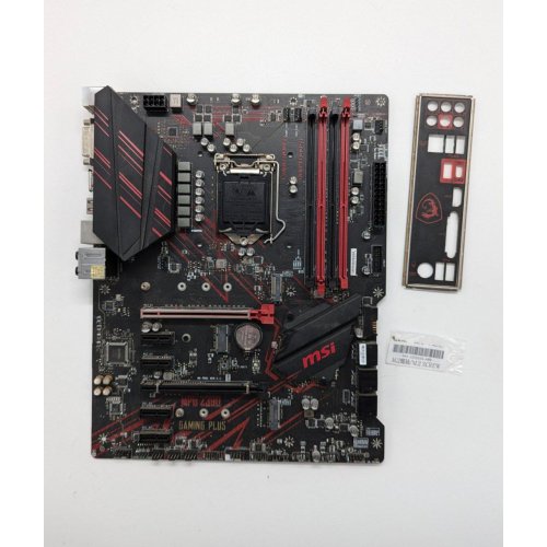 Материнська плата MSI MPG Z390 GAMING PLUS (s1151-v2, Intel Z390) (Відновлено продавцем, 689597) купити з перевіркою сумісності: огляд, характеристики, ціна у Києві, Львові, Вінниці, Хмельницькому, Івано-Франківську, Україні | інтернет-магазин TELEMART.UA фото