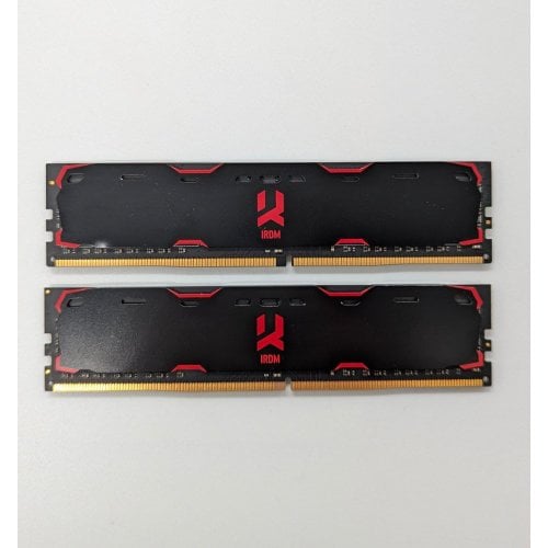 Купить Озу GoodRAM DDR4 8GB (2x4GB) 2133Mhz Iridium Black (IR-2133D464L15S/8GDC) (Восстановлено продавцом, 689598) с проверкой совместимости: обзор, характеристики, цена в Киеве, Днепре, Одессе, Харькове, Украине | интернет-магазин TELEMART.UA фото